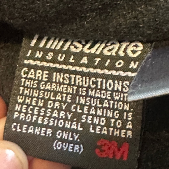 Wilsons Leather Black Bomber Jacket Men's
Medium Thinsulate Insulation RN 69426 - Picture 11 of 15